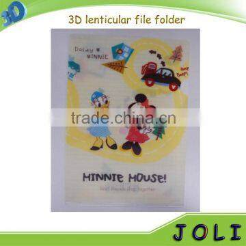 Custom 3D Lenticular PP File Folder