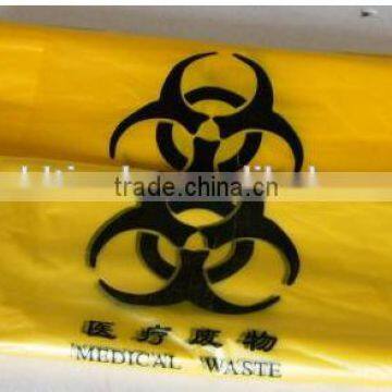 Manufacture disposable plastic large medical waste Biohazard Bags