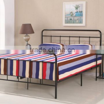 New Design metal frame double bed for home furniture