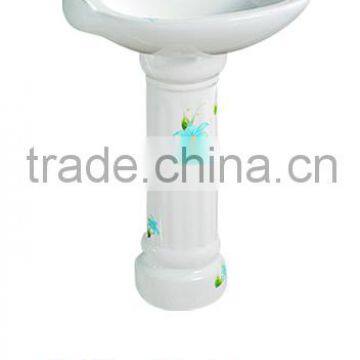 116 Bathroom Toilet Pedestal Washing Basin photo-2
