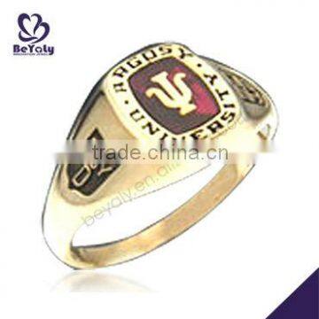 Fashion jewelry custom made low price cheap class ring