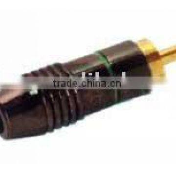 Metal gold plated high quality RCA PLUG