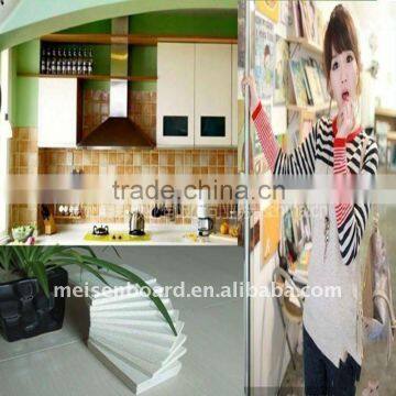 Decorative glass magnesium oxide board