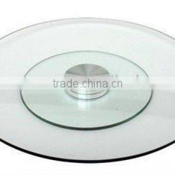 glass cake stand glass lazy susan