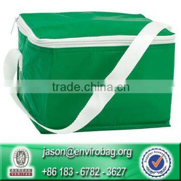 Custom Cheap Reusable Aluminium Foil Insulated Lunch Box Bag Cooler Bag