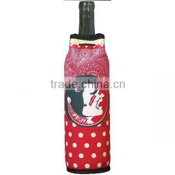 Customized Neoprene Wine Bottle Coozie