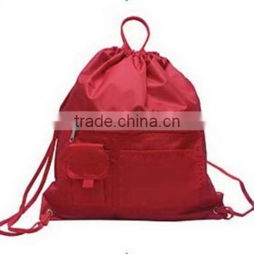 Super quality hot sell strong drawstring backpack bag