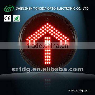 200mm Red LED directional Traffic warning Lights signal