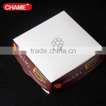 2016 hot sales disposable custom printed paper food tray