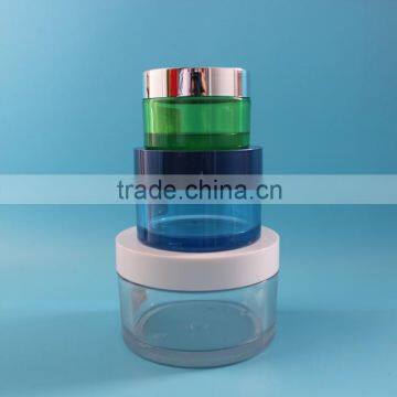 30g 1OZ Empty Thick PET Plastic Cream Jar Container With Silver Aluminium Lid photo-4