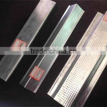 Galvanized steel profiles for formwork