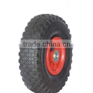 rubber spoke wheel PR1012 for wheel barrow