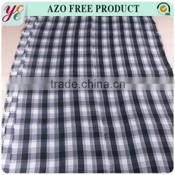 hot sale 100% cupro black and white yarn dyed stripe curtain fabric