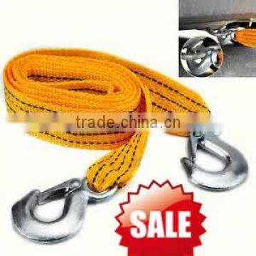 2015 factory supply 2000KG CE&GS car towing belt car towing rope