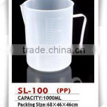cheap price high quality 1000ml plastic measuring tool cup mc018