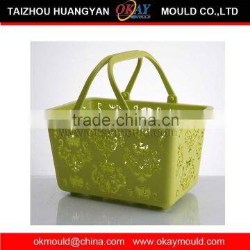 Beautiful Design Plastic Laundry Basket Mould