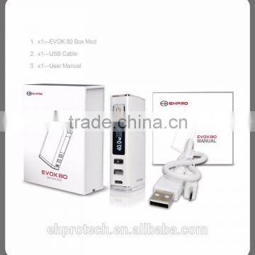 high profit margin products new china products for sale Evok 80w mod atomizer with changeable coil