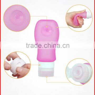 Lotion pump sealing type and silicone material airless pump bottle