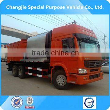 hot sale synchronous asphalt rubber chip sealer,asphalt gravel chip sealer