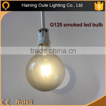 LED edison bulb led filament bulb,vintage led light bulb ,G125 smoked vintage led light bulb