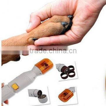 New arrvial pet electric grinding finger nail tools/Pet mill foot device