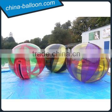 Colorful floating inflatable walking ball/ water walk ball