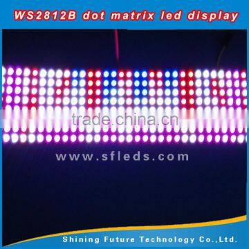 ws2812b led light display/flexible led display panels/flexible led curtain display