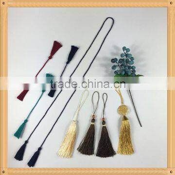 Wholesale high quality small polyester thread tassel