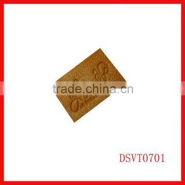 Favorites Compare 2014 fashion leather patch /leather hang tags made in china