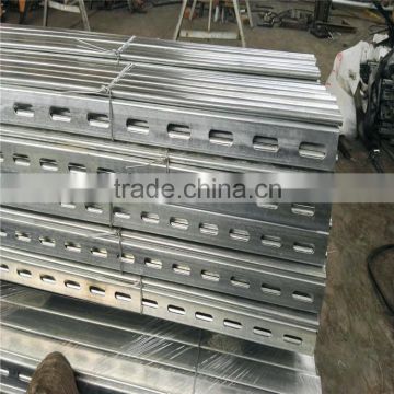 Hot Selling stainless steel perforated Load-bearing structure steel c channel