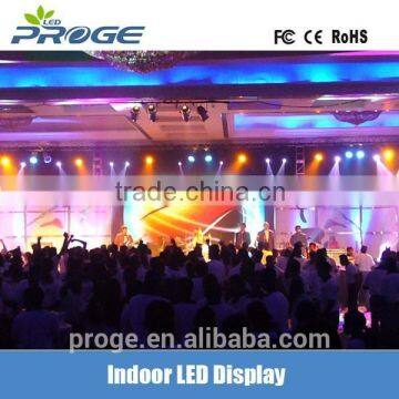 Night club P6.25 led dj light curtain display