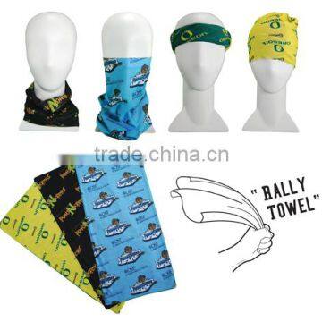 multifunctional 100 polyester neck tube scarf bandana