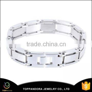 cheap wholesale men 316l stainless steel bracelet