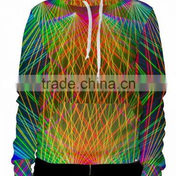 2016 new style mens fleece custom sublimated hoodies