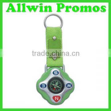 Promotional Mini Plastic Compass With Lanyard Keychain photo-5