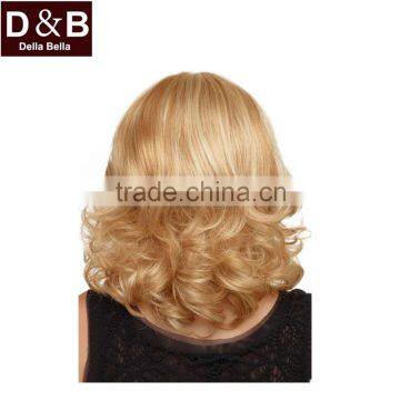 HYW0002 Fashion new human hair full lace wig for wholesale