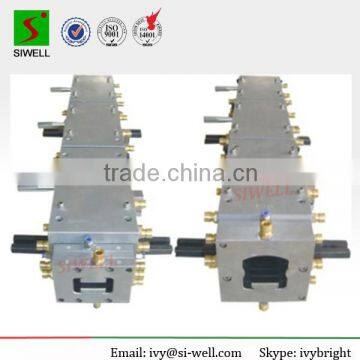 Plastic fence column mould