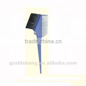 plastic hair tint brush comb