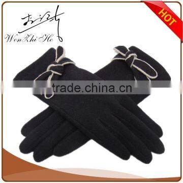 Women Sexy Handmade Glove Cashmere Wool Material