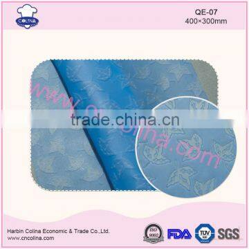 Veined leaf fondant cake decoration embossed silicon baking mat