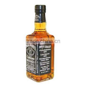 375ml glass bottle for whiskey