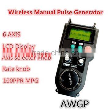 2016 High Quality Wireless LCD Display 100 PPR Manual Pulse Generator SIEMENS cnc