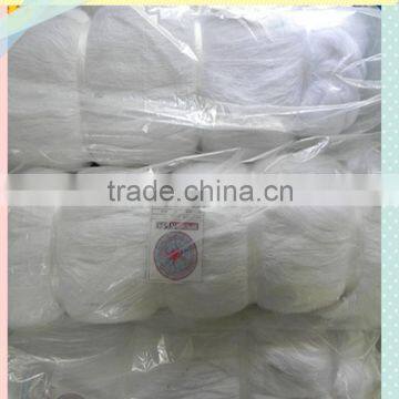 Polyester Material 210D Bright White Color Multifilament Fishing Net