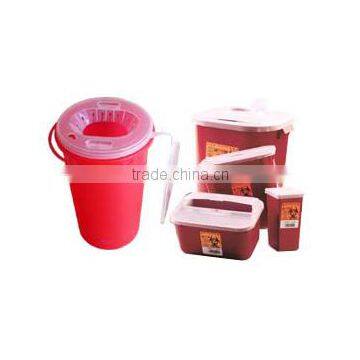 0.8L 1L 1.5L 3L 5L 7L 15L 20L Red Plastic Sharps Containers