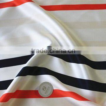Colorful Horizontal Stripe Jacquard Fabric Fashion Dress Fabric photo-2