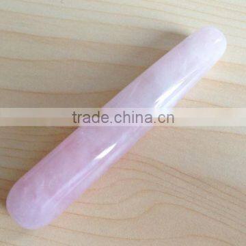 manufacture custom designed massage wands out of different gemstones / quartz