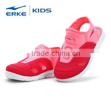 ERKE Wholesale Dropship 2016 Fancy Summer Beach Pink Closed-toe Kids Sandals for Girls (Little Kid) photo-5