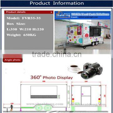 Can be add window food carts, food van