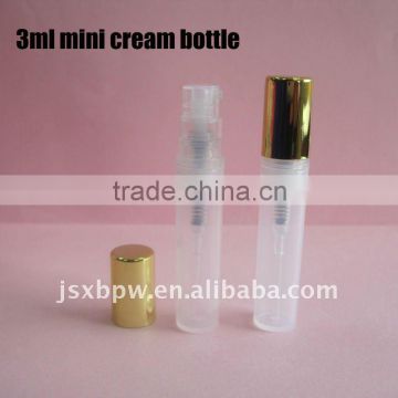 mini cream bottle