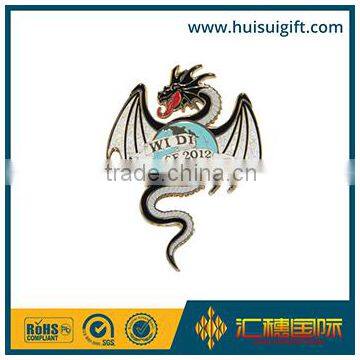wholesale promotional fashionable fashionable shaped glittering lapel pin